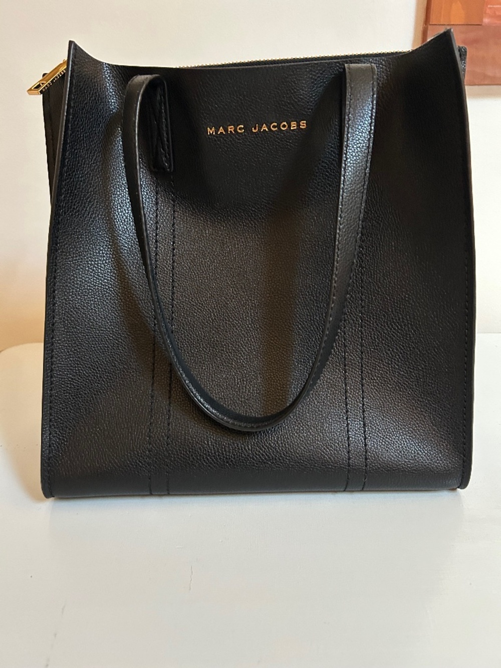 NWOT Marc Jacobs Black Leather Tote